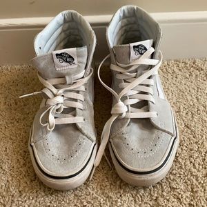 Grey High Top Vans